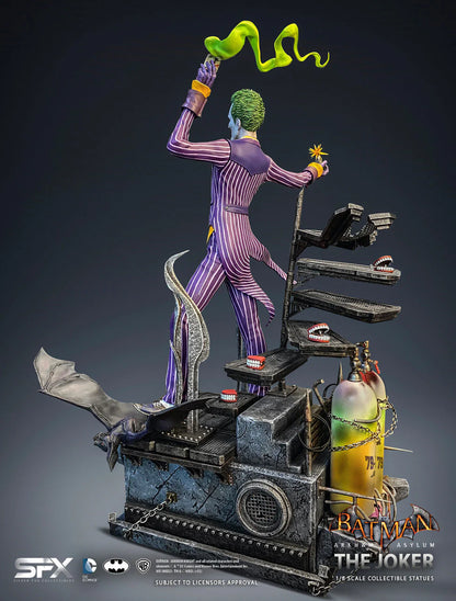 The Joker Arkham Asylum 1:8 Scale Limited Edition Collector Art Statue