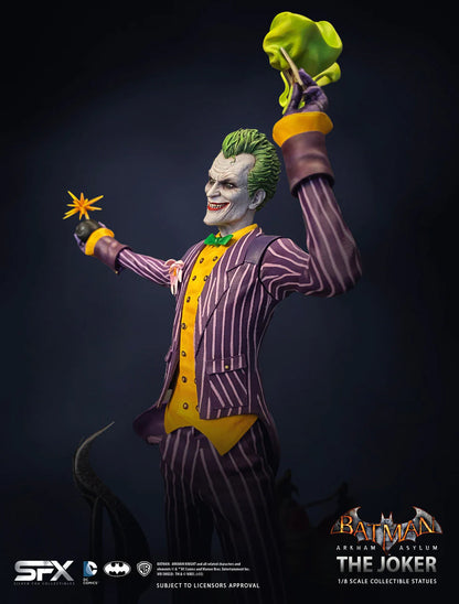 The Joker Arkham Asylum 1:8 Scale Limited Edition Collector Art Statue